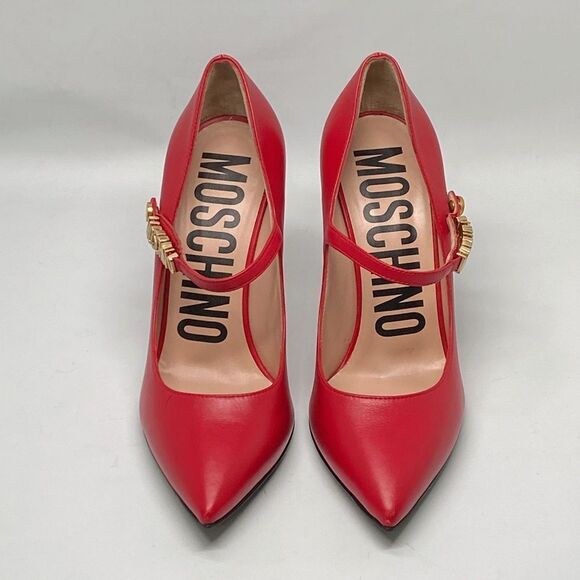 Moschino Leather Mary Jane Pump size 36 - Picture 6 of 16